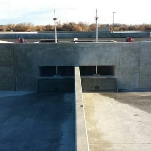 Example of a stormwater/waste decant facility